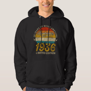 Moletom Bday de 85 anos 1936 Incrível Desde o 85.º anive