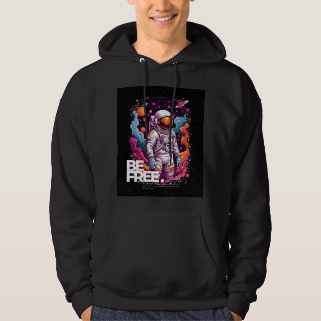 Moletom BE FREE Astronauta design (Frente)