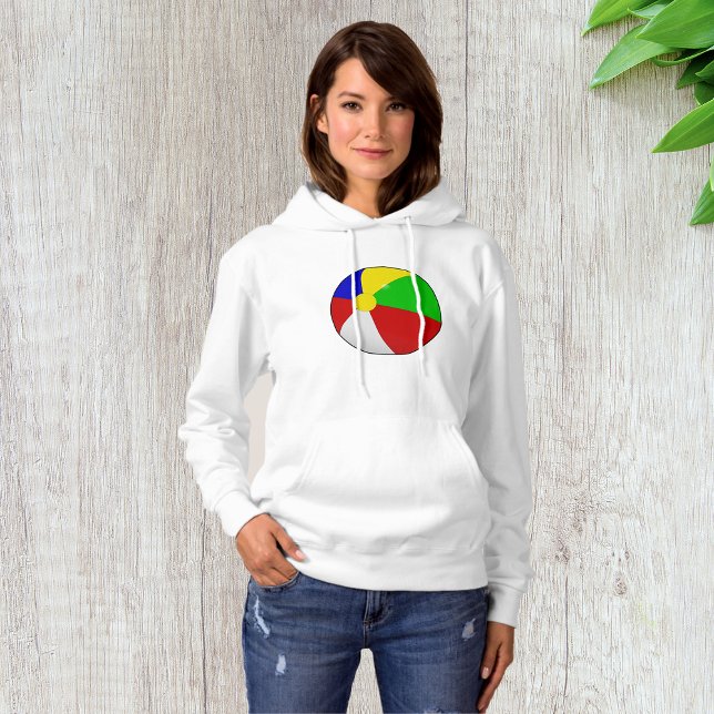 Moletom Beach Ball Womens Hoodie (Criador carregado)