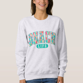 Moletom Beach Life | Coastal Vibes Ocean Lover | Relaxed