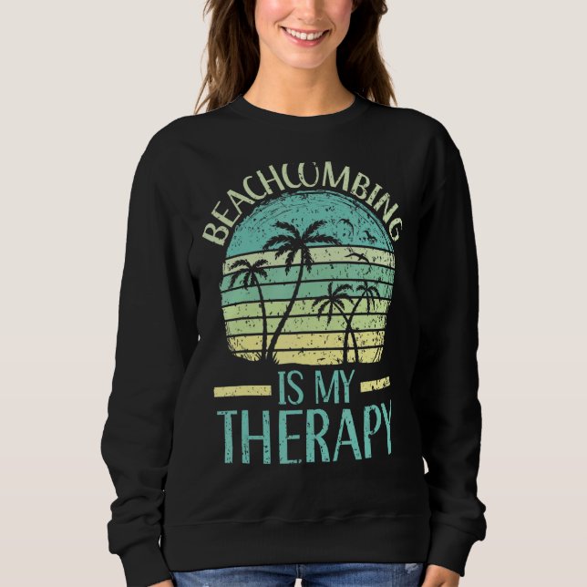 Moletom Beachcomber É A Minha Terapia Beachcomber Beach Gl (Frente)