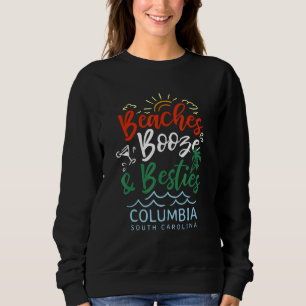 Moletom Beaches Booze E Besties Columbia Summer Ca Sul