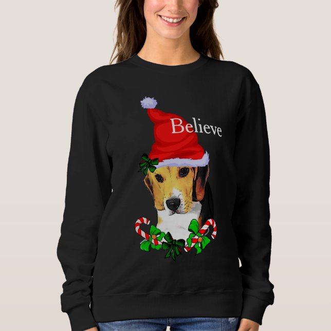 Moletom Beagle abre Natal (Frente)