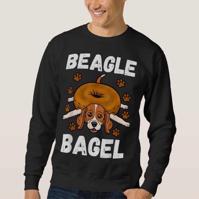 Moletom Beagle Bagel Baker Rollover Trigo Pão Judeu D (Frente)