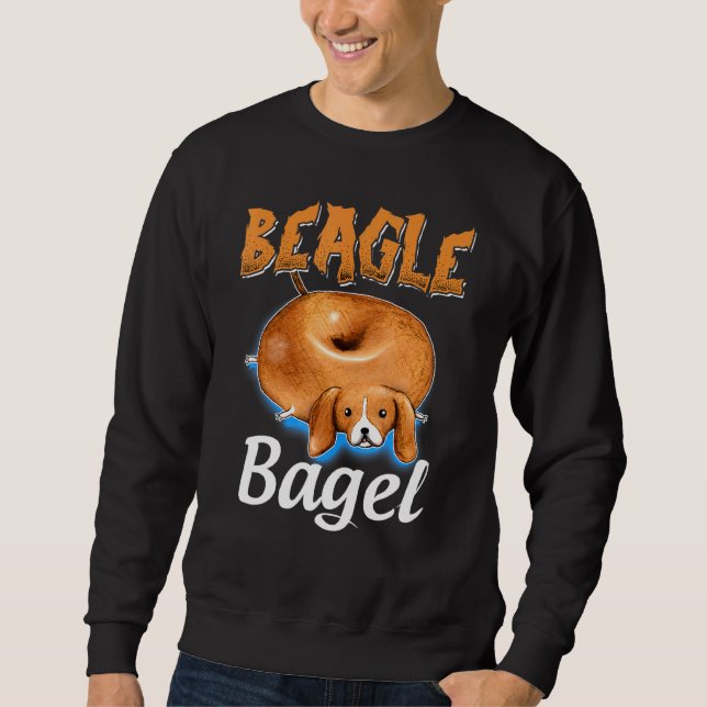 Moletom Beagle Bagel Beagle Sog Bagel Bread Cujo Pão (Frente)