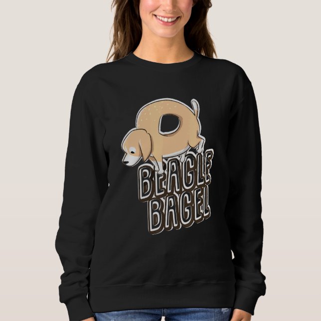 Moletom Beagle Bagel Love Bagels Dog Beagle (Frente)