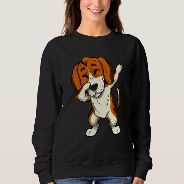 Moletom Beagle Dog Dogs Dabbing Beagle (Frente)