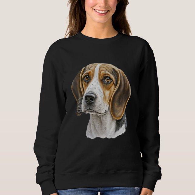 Moletom Beagle Dog Lover Mom & Dad (Frente)