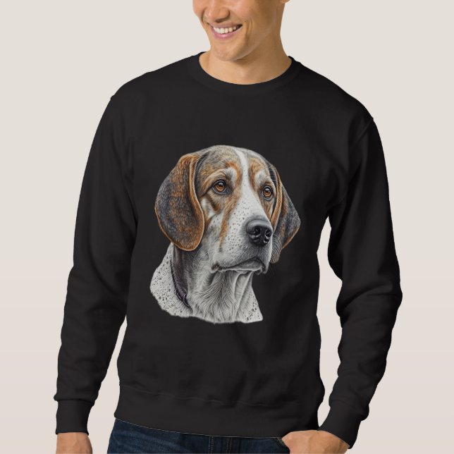 Moletom Beagle Dog Lover Mom & Dad_1 (Frente)