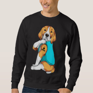 Moletom Beagle I Love Mamãe Roupa Cachorro Mamãe Dona Mulh