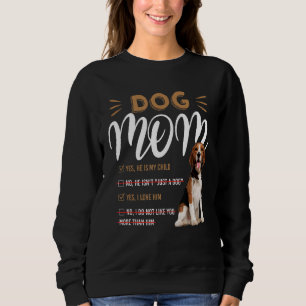 Moletom Beagle Mãe Sim Ele É Meu Filho Para Cachorro