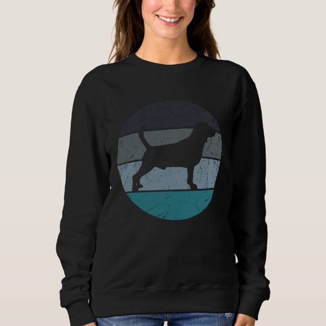 Moletom Beagle  Men Women Beagle  Dog Retro Vintage (Frente)