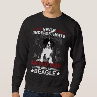 Moletom Beagle Nunca Subestima Um Velho