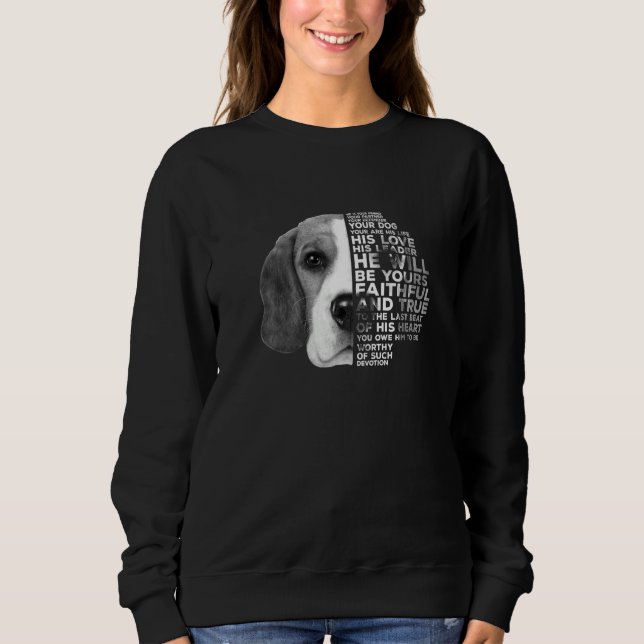Moletom Beagle  Para Cachorrinho Beagle (Frente)