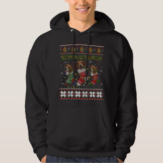 Moletom Beagle Ufly Christmas Beagle Dog Cute Meias Xmas