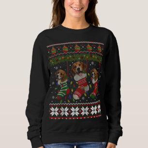 Moletom Beagle Ufly Christmas Beagle Dog Cute Meias Xmas