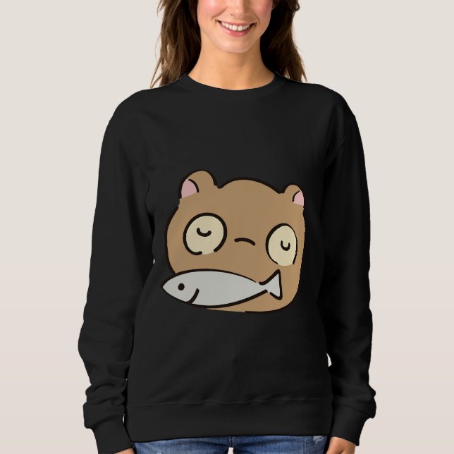 Moletom Bear Love Fish (Frente)