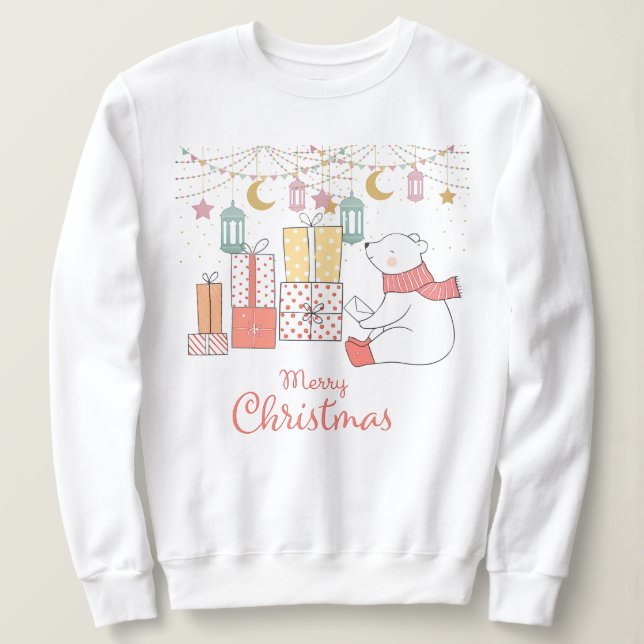 Moletom Bear Natal (Frente do Design)