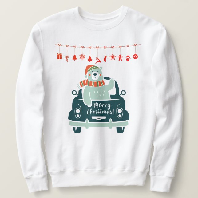Moletom Bear Natal (Frente do Design)