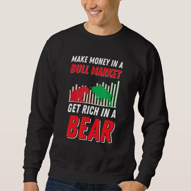 Moletom Bear Vs Bull (Frente)