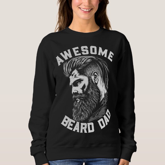 Moletom Bearded Dads are Awesome Show Your Great Love (Frente)