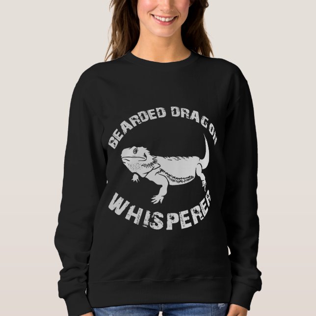 Moletom Bearded Dragon Reptile Whisperer Apparel (Frente)
