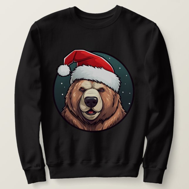 Moletom Bears Christmas (Frente do Design)