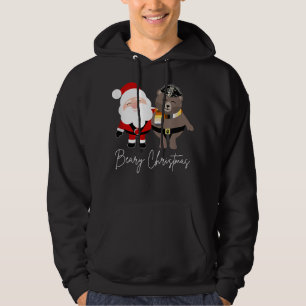 Moletom Beary Christmas Gift Men's Gay Papai noel Bear Xma