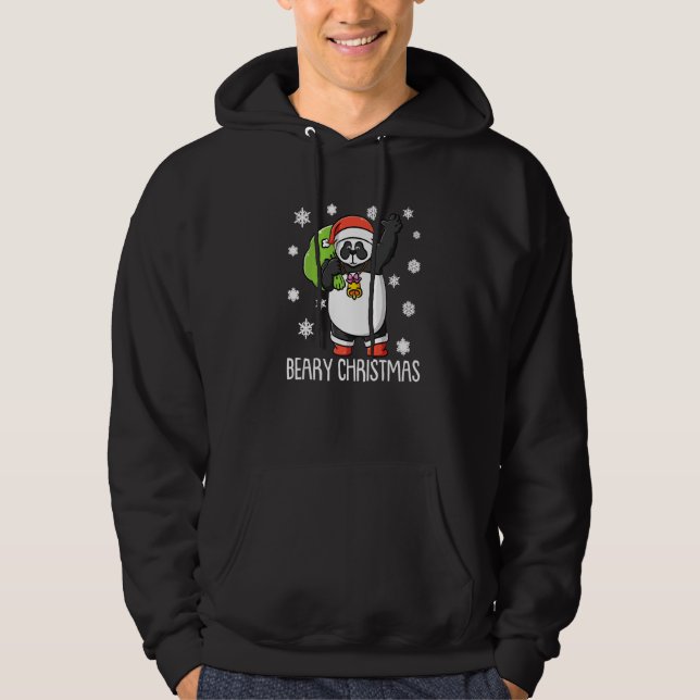Moletom Beary Christmas Panda Bear Ugly Xmas   (Frente)