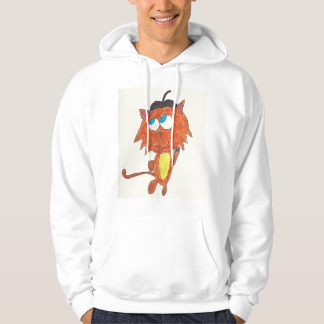 Moletom Beatnik Kitten Hoodie (Frente)