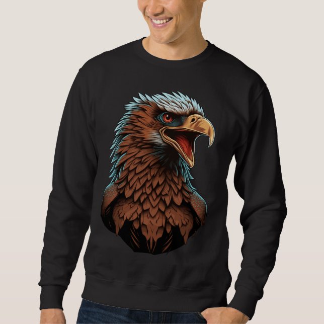 Moletom Beautiful Bald Eagle Bird Animal (Frente)