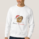 Moletom Beaver Christmas Snow Winter Animals Beaver<br><div class="desc">The beaver at Christmas with fairy lights. Funny animals with gifts and snow for the holidays. A sweet Christmas greeting. Beavers are cute animals and perfect for Christmas.</div>