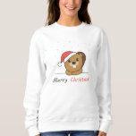 Moletom Beaver Christmas Snow Winter Animals Beaver<br><div class="desc">The beaver at Christmas with fairy lights. Funny animals with gifts and snow for the holidays. A sweet Christmas greeting. Beavers are cute animals and perfect for Christmas.</div>