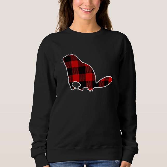 Moletom Beaver Red Buffalo Xadrez Rodent Kit Correspondent (Frente)