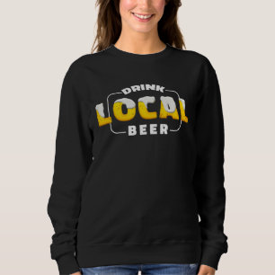 Moletom Beba Cerveja Local Apoie Grupo de Cerveja de Cerve