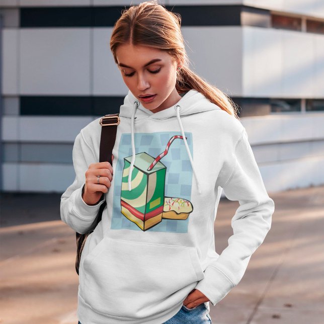 Moletom Beba Com Um Hoodie De Palha (Criador carregado)