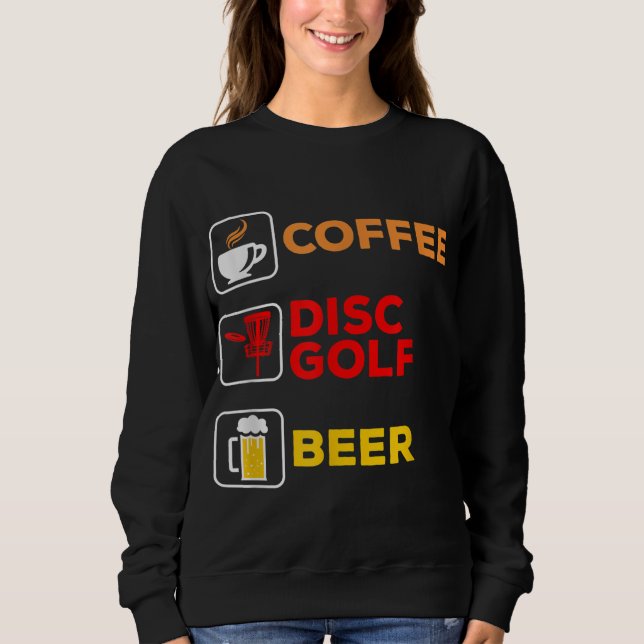Moletom Bebê de Golfe Disco de Café Disco (Frente)