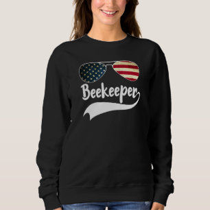 Moletom Bebê Guarda 4 De Julho Bandeira Americana Óculos D
