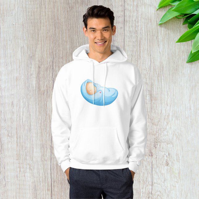 Moletom Bebê recém-nascido Mens Hoodie (Criador carregado)