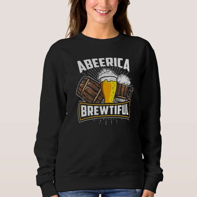 Moletom Bebedores 365 Abeerica A Cerveja Brewtiful  Bebend (Frente)