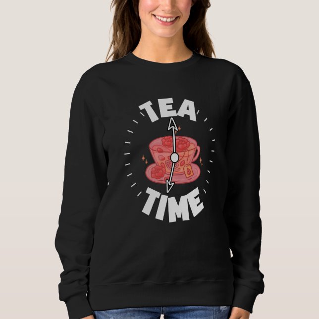 Moletom Bebendo Tea Tea Time Graphic (Frente)