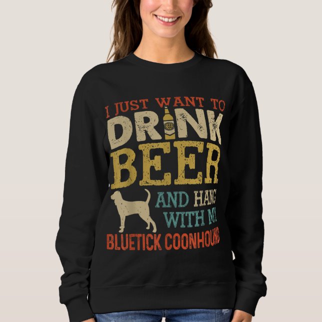 Moletom Bebida Com Cerveja De Pai De Coco Bluetick Prendid (Frente)
