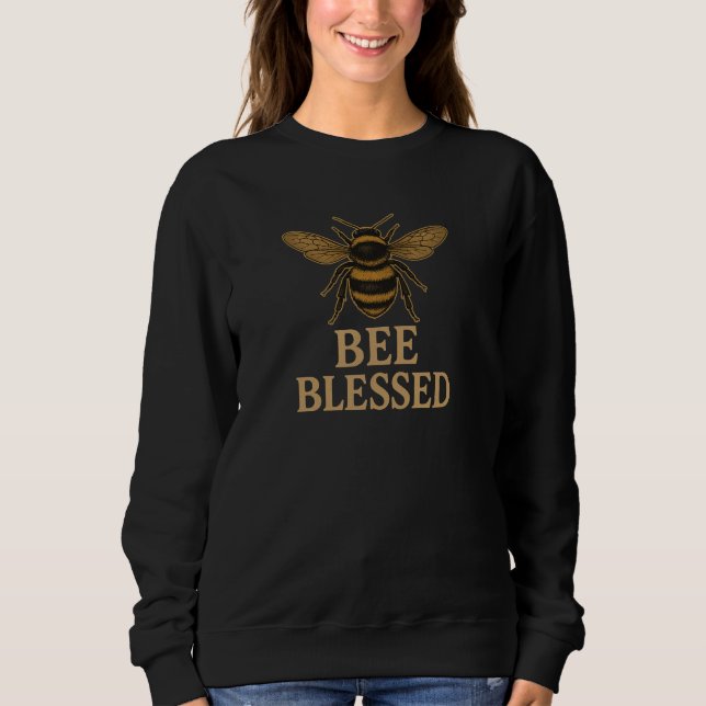 Moletom Bee Blessed - Christian (Frente)