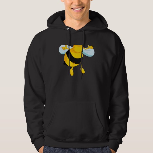 Moletom Bee Costume Matching Halloween Bee (Frente)