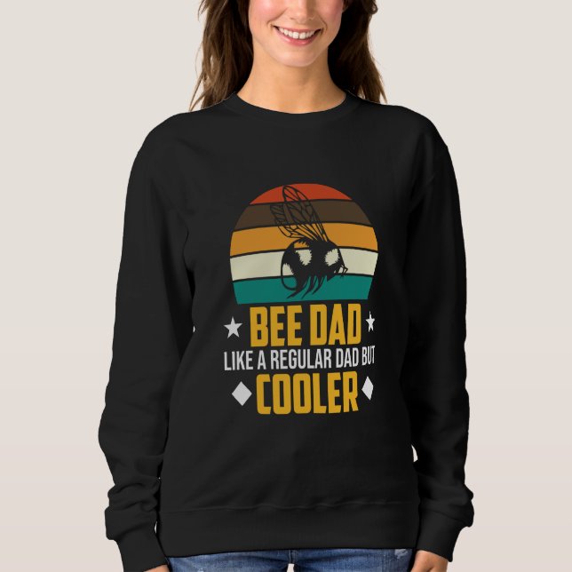 Moletom Bee Dad Beekeeper Apiary Honey Beekeeping Graphic (Frente)