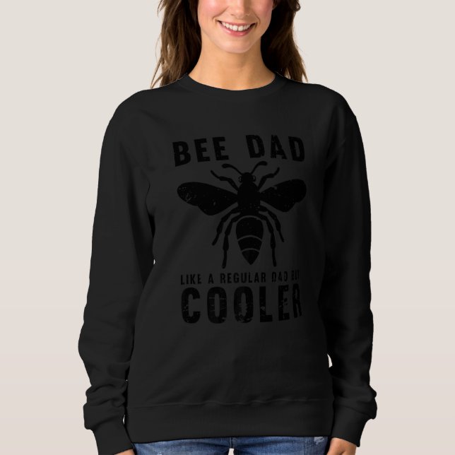 Moletom Bee Dad Men Honey Bumble Bee Beekeeping   1 (Frente)