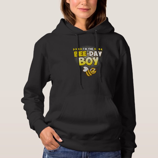 Moletom Bee Day Boy Honey Beekeeper Apiary Beekeeping Grap (Frente)