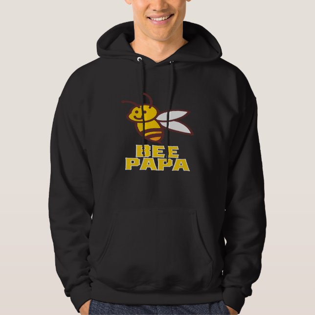 Moletom Bee Papa Beekeeper Honey Hive Tee (Frente)
