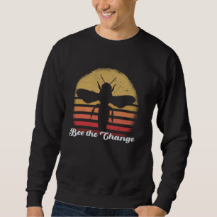 Moletom Bee the Change Motivational Bee Art