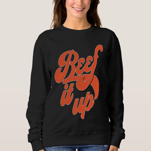 Moletom Beef It Up Retro 50's & 60's Street Wear (Frente)